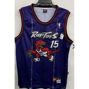 Vintage Toronto Raptors Jersey Mens Large NBA Basketball Vince Carter Nike 90s